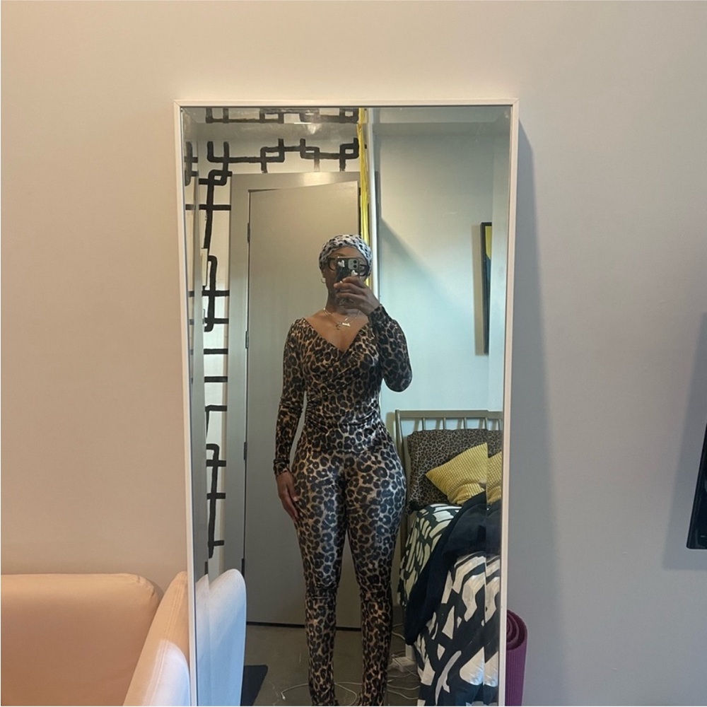 Leopard Print Two Piece Coucoo Set